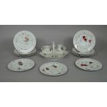 A set of twelve Christian Dior porcelain plates,