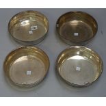 Boin-Taburet, Paris; a set of four French silver circular vegetable bowls,