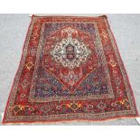A Fereghan rug, Persian,