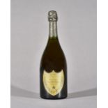 One bottle of 1975 vintage Dom Perignon champagne.