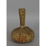 Derek Davis (1926-2008), a vase, reduced stoneware with ash glaze, late 1960s, signed, 15cm high.