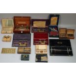 A collection of horologist's/watch maker's precision instruments,