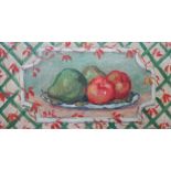 Georges d'Espagnat (1870-1950), Natures mortes aux fruits, Deux panneax de porte, a pair,