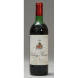 One bottle 1982 Chateau Musar.