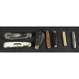 The 'Norfolk Knife', a 19th century pocket knife with three steel folding blades,