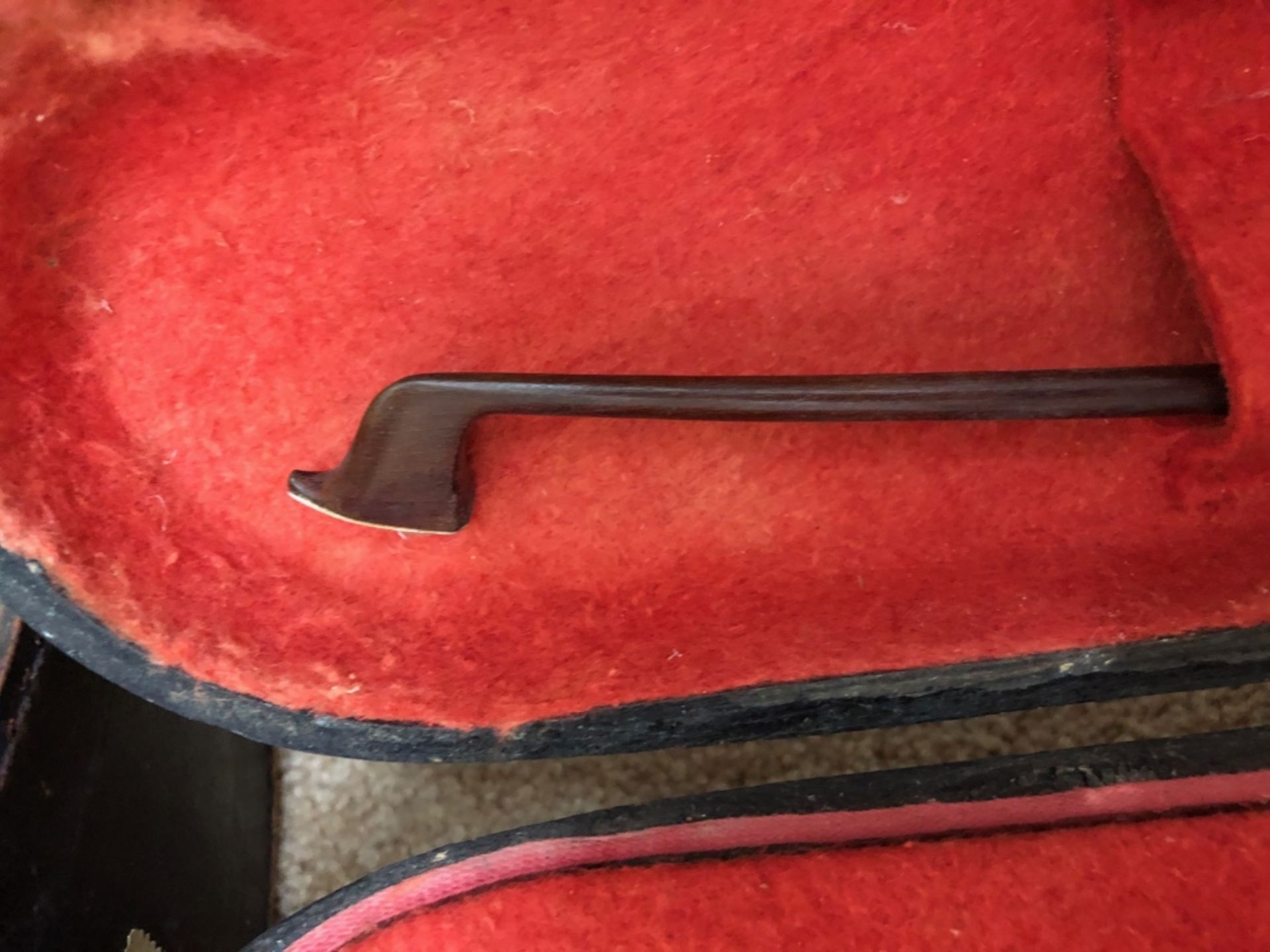 A German copy of an Italian violin, early 20th century, in well figured case, length 59cm, - Image 7 of 8