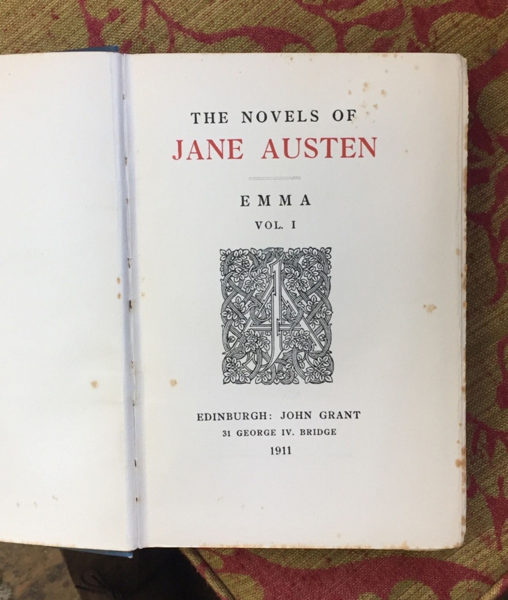 The Novels of Jane Austen, Winchester Edition, 12 volumes, 1911, gilt blue cloth, t.e.g. - Image 3 of 5