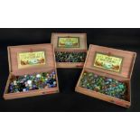 A large collection of vintage glass marbles and others (qty).