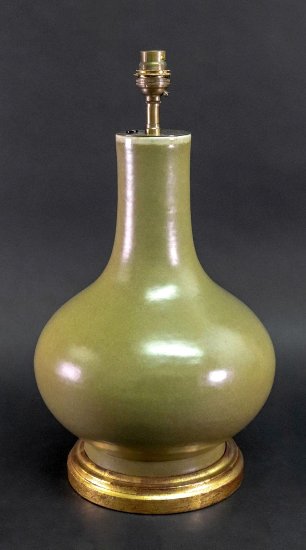 A Chinese porcelain bottle vase, probably 19th/20th century,