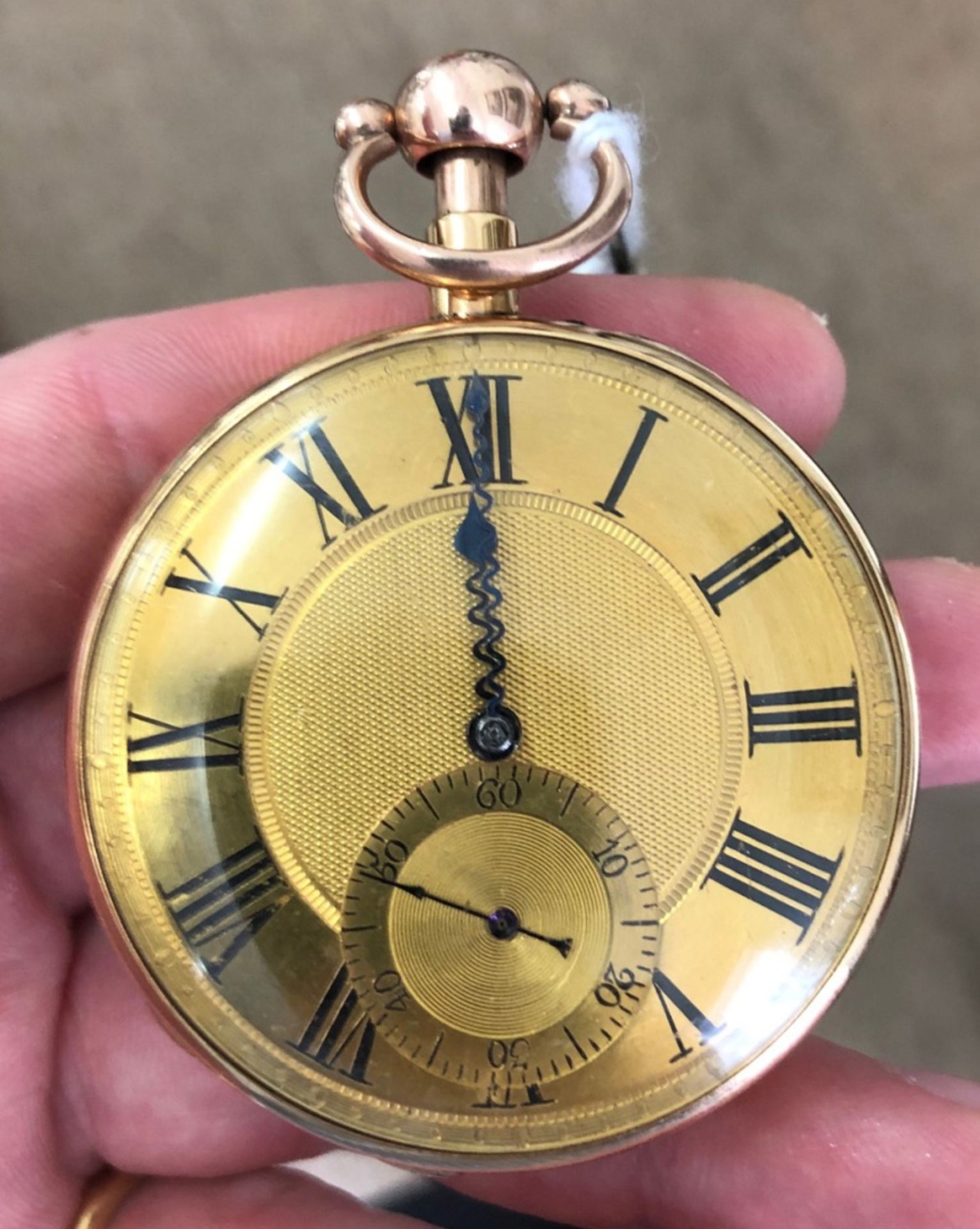 Tupman, London, a George III 18ct gold key wind repeating pocket watch, - Image 5 of 10