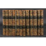 The Works of William Robertson, 1820, 12 volumes, full gilt tree calf.