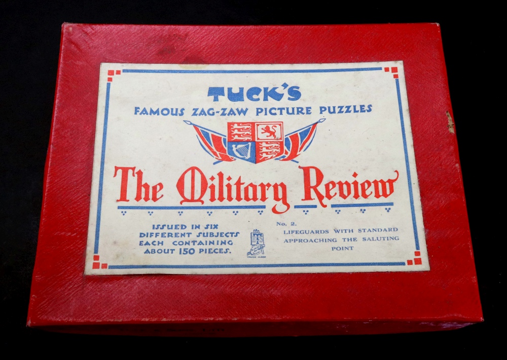 Tuck's famous Zag-Zaw picture puzzles, 'The Military Review', No. - Image 2 of 2