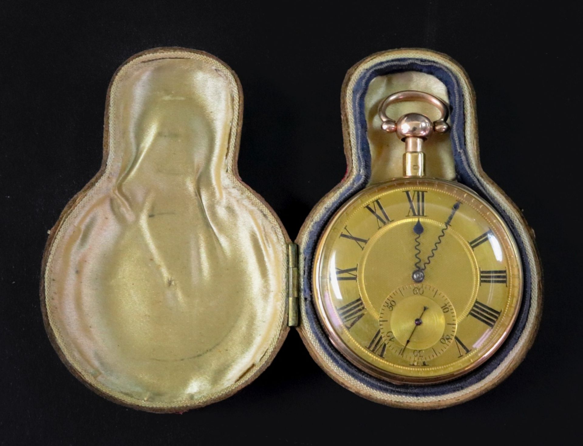 Tupman, London, a George III 18ct gold key wind repeating pocket watch,