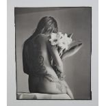 NICK ROSS (Contemporary) a group of three platinum prints, includes 'Pamela And Her Tattoo', 2000,