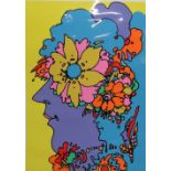 Peter Max (American b.1937), 'Mexico', colour lithograph, signed, 14/100, 71cm x 51cm.