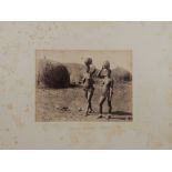 ANON: African Nude Studies, ca.1860 - 1890s. a group of seven albumen prints. includes no.