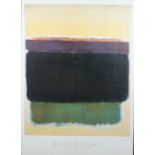 MARK ROTHKO (1903 - 1970) a pair of colour lithographs, includes Untitled,