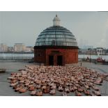 SPENCER TUNICK (b. 1967) 'Cutty Sark Nudes, 2001' / 'Saatchi Gallery 'Installation', 2003.