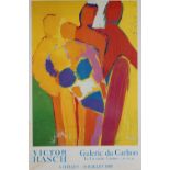 EXHIBITION POSTERS: a group of five colour lithographs, includes Origine et Evolution de L'Homme,