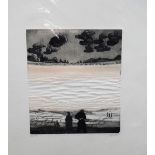 ** Lafreude (20th century), Untitled, two colour etchings, signed and numbered, each 32cm x 28.5cm.