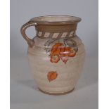 A Crown Ducal vase 'Golden Leaves', circa 1940, after a design by Charlotte Rhead, No. 4921, 20.