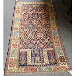 A Caucasian prayer rug,