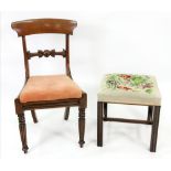 A reproduction George III style mahogany