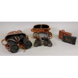 A pair of Carl Zeiss Jena Deltrentis 8 x 30 binoculars,