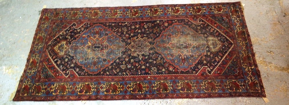 A Mahal carpet, Persian, 337cm x 167cm. - Image 3 of 3