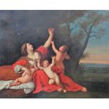 French School (late 18th century), 'Fertility', oil on canvas, 57.5cm x 72cm.