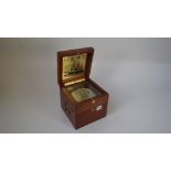 Sewills Sealord, 'Nelson' chronometer compendium, modern, mahogany cased comprising; alarm,