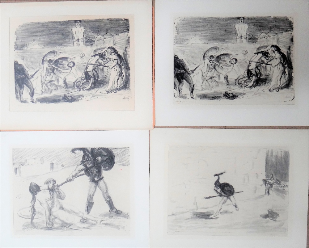 Max Slevogt (1868-1932), Achill Series, eleven lithographs, signed in pencil, all unframed, - Image 2 of 4