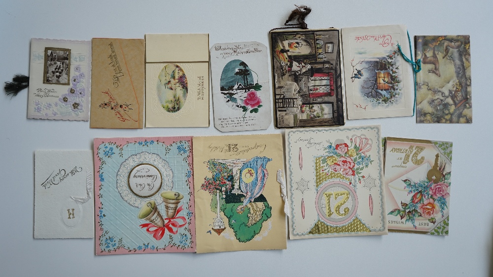 GREETINGS CARDS: a collection of various greetings cards, approx. - Image 4 of 6