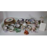 Continental, English and Asian ceramics, to include; Chinese export teabowls,