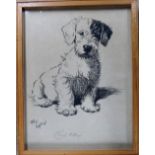 Cecil Aldin (1870-1935), Terrier, lithograph, signed in pencil, 31.5cm x 23.5cm.