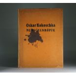 OSKAR KOKOSCHKA (1886 - 1980) Menschenkopte, (1910) a portfolio of fifteen lithographs,