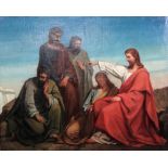 Continental School (18th/19th century), Christ with Judas, Thomas, Matthew, and Mary Magdalene,