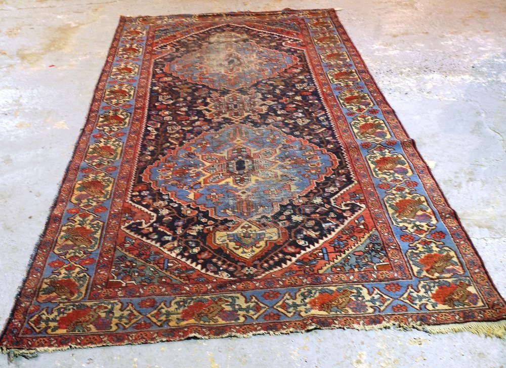 A Mahal carpet, Persian, 337cm x 167cm.