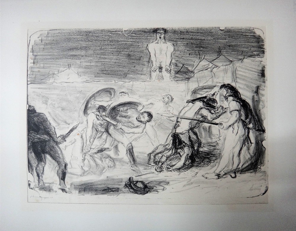 Max Slevogt (1868-1932), Achill Series, eleven lithographs, signed in pencil, all unframed,