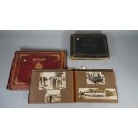 PHOTOGRAPH ALBUMS: India, a group of three albums, ca. 1920s, 'Baroda Views'. 72pp. ex 76pp.