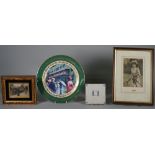 WIMBLEDON TENNIS / RACKET SPORTS: a collection of twenty loose and framed prints,