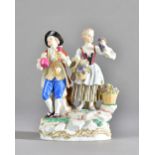 A Meissen group of vintners, circa 1900,