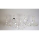 A group of glasswares, 19th/20th century,