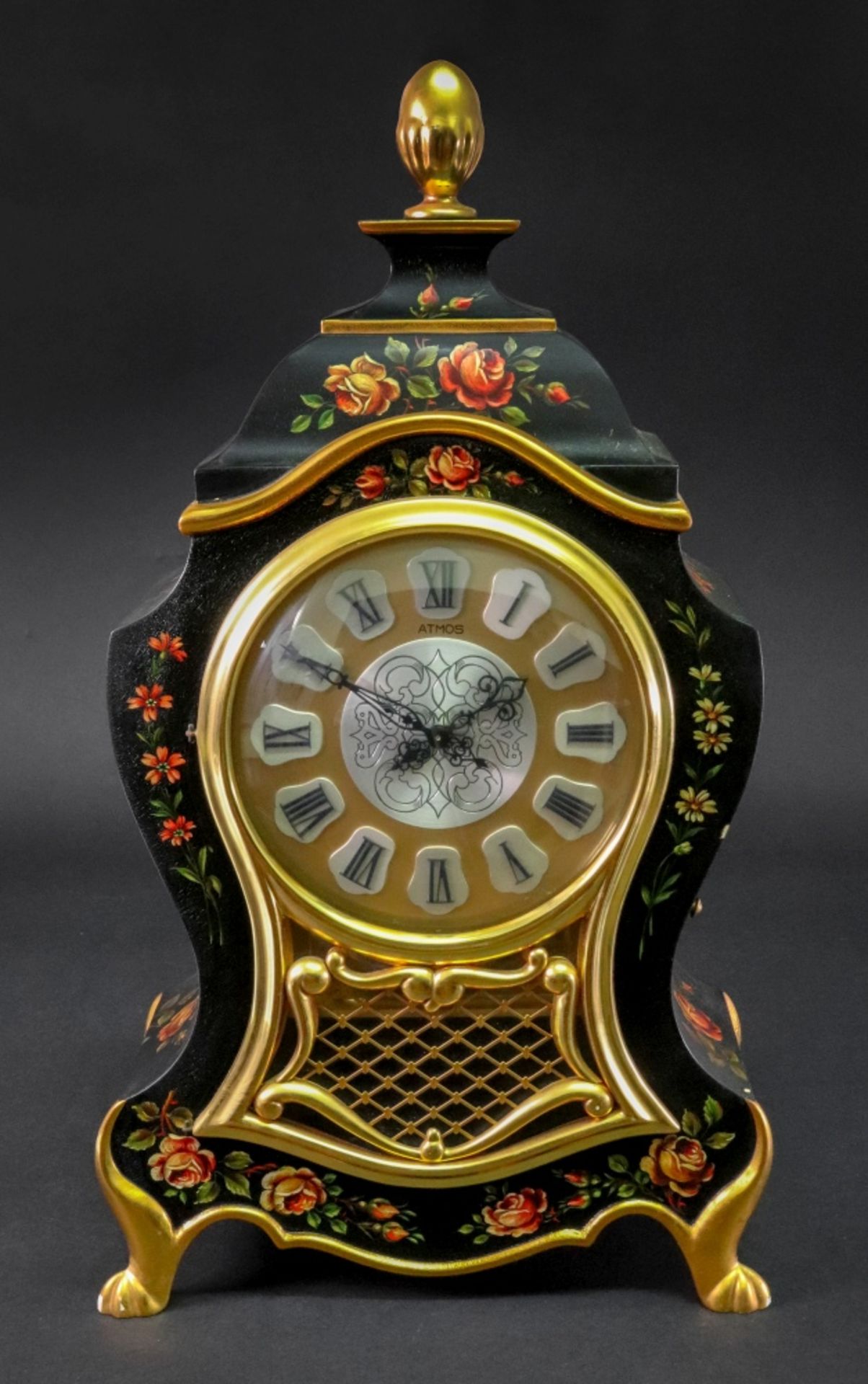 Jaeger-LeCoultre Atmos; a bracket clock, in mid 18th century style,