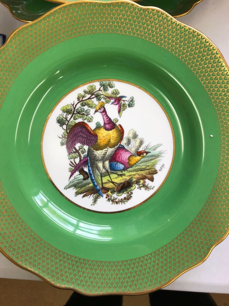 A Spode Copeland's china nine piece dessert service, - Image 2 of 4