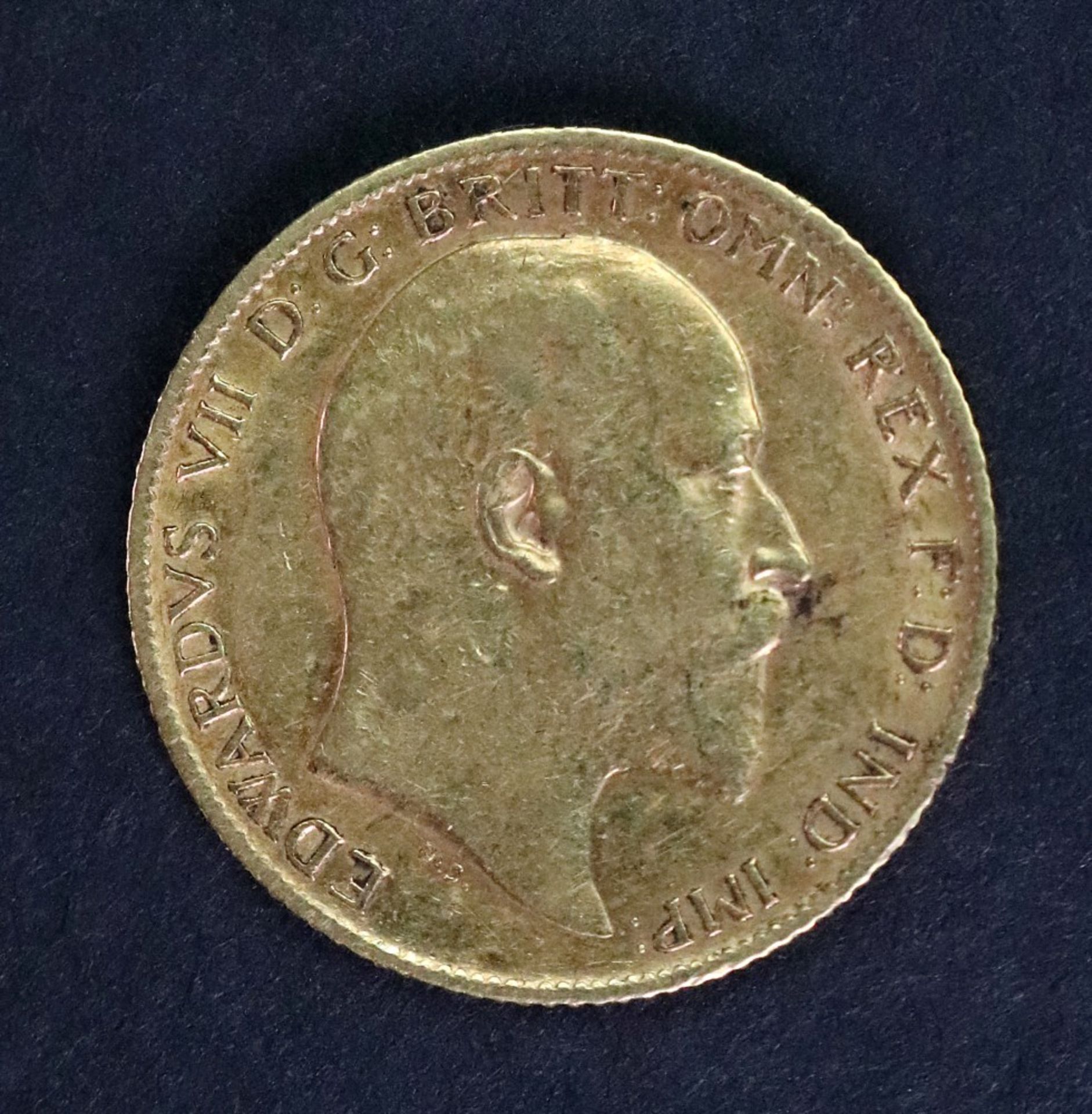 Edward VII half sovereign 1906 - Image 2 of 2