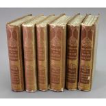 Handbook to The Cathedrals of England, 6 volumes, 1861, illustrated,