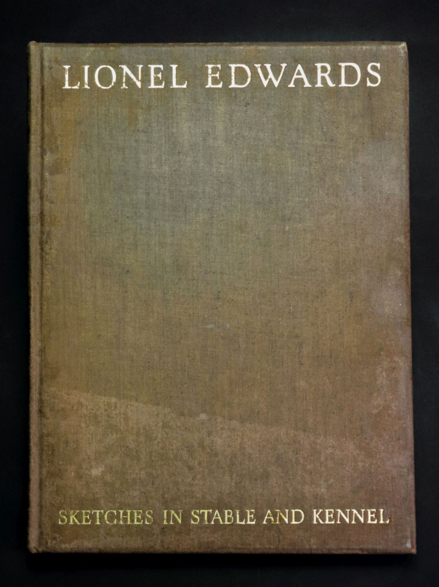 EDWARDS (Lionel) Sketches in Stable and Kennel, 1933,