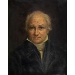 European School, 19th Century, Portrait of a gentleman, oil on canvas, 33 x 27cm.