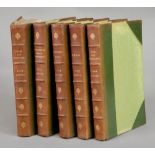 AUSTEN (Jane) Works of, 5 volumes, Robert Riviere & Son, n.d.